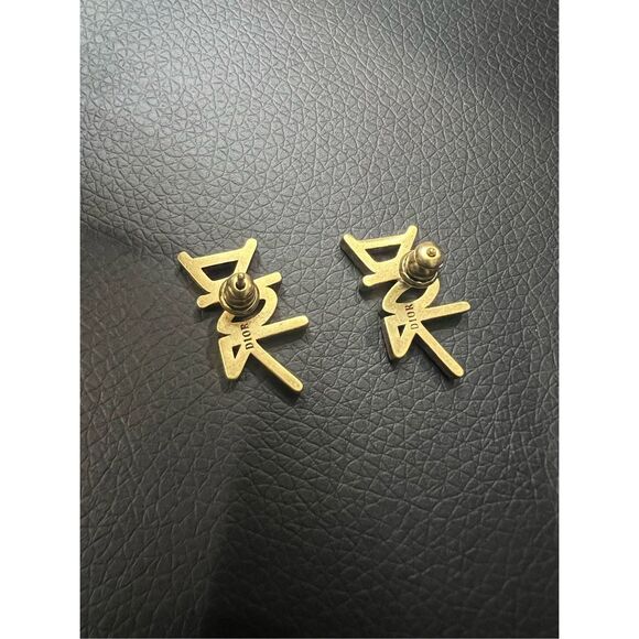 ⚡CLOSET CLEAR-OUT: PRICE DROP⚡ Dior gold tone earrings - Picture 7 of 7